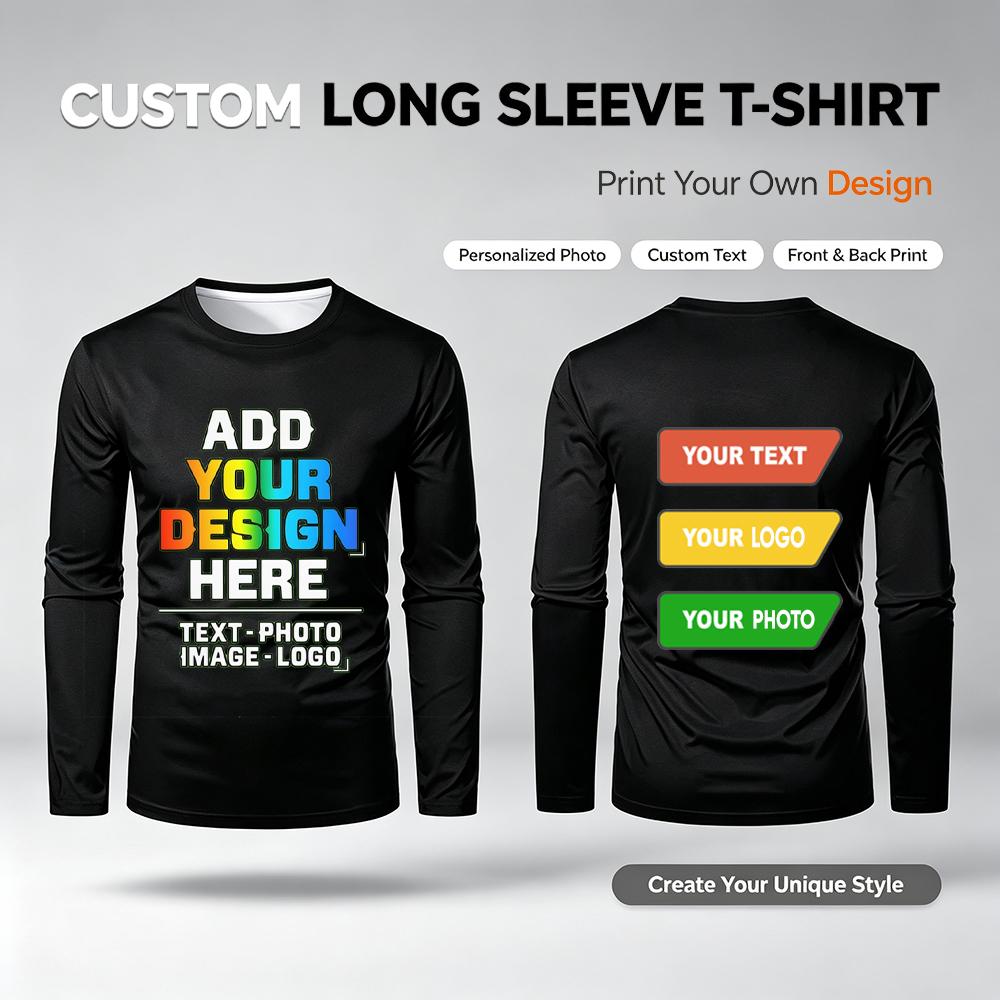 Men'S Fashion T Shirts - Футболка с индивидуальным дизайном и логотипом,