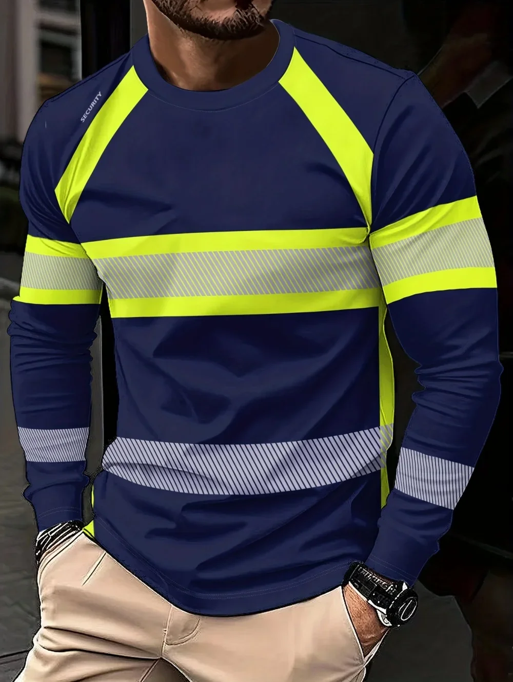 Mens Fashion Summer - Новая мужская футболка в полоску с
