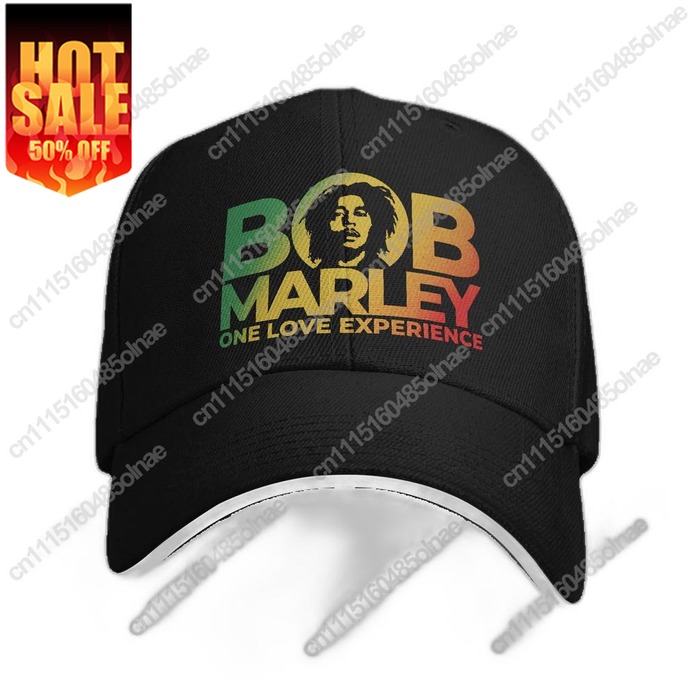 Men'S Fashion With Hat - Модная унисекс-бейсболка с логотипом Боба Марли