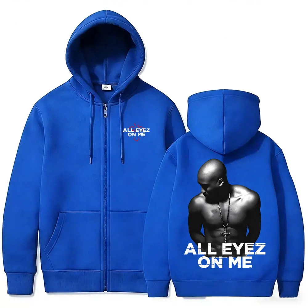 Рэпер Тупак Шакур, худи с крес – обзор и цена Mens Fashion Zip Up Hoodies