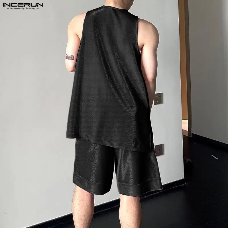 Мужские комплекты INCERUN: бле – обзор и цена Mens Fashion Summer