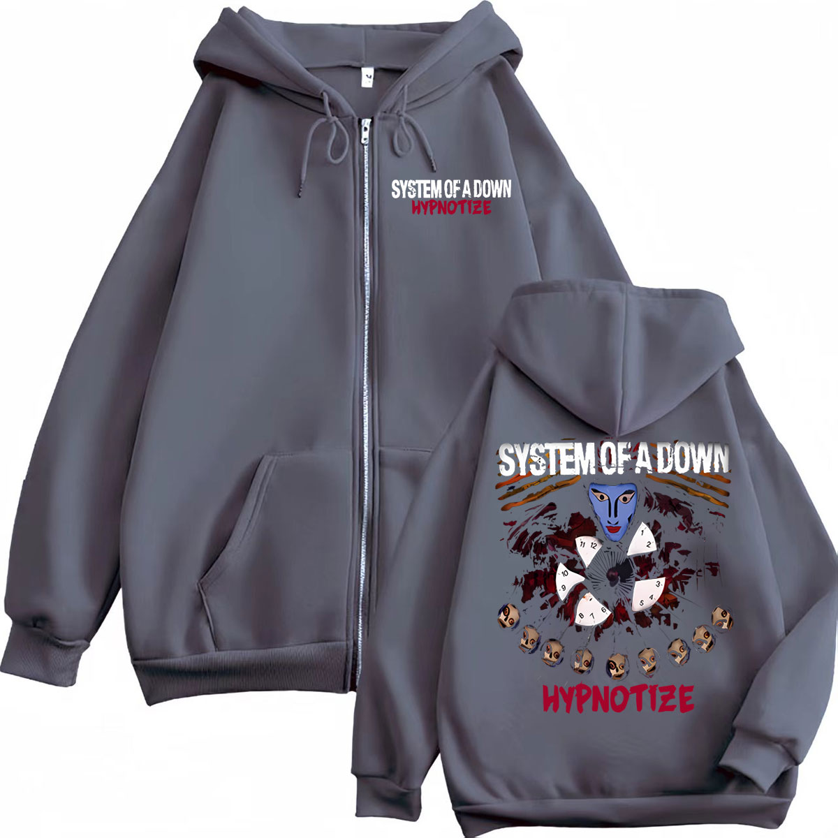 Толстовка на молнии с графичес – обзор и цена Mens Fashion Zip Up Hoodies