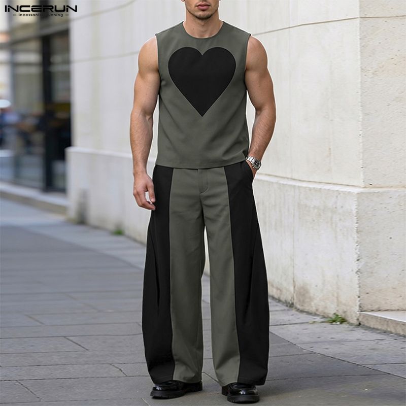 Мужские комплекты INCERUN: топ – обзор и цена Mens Fashion Summer