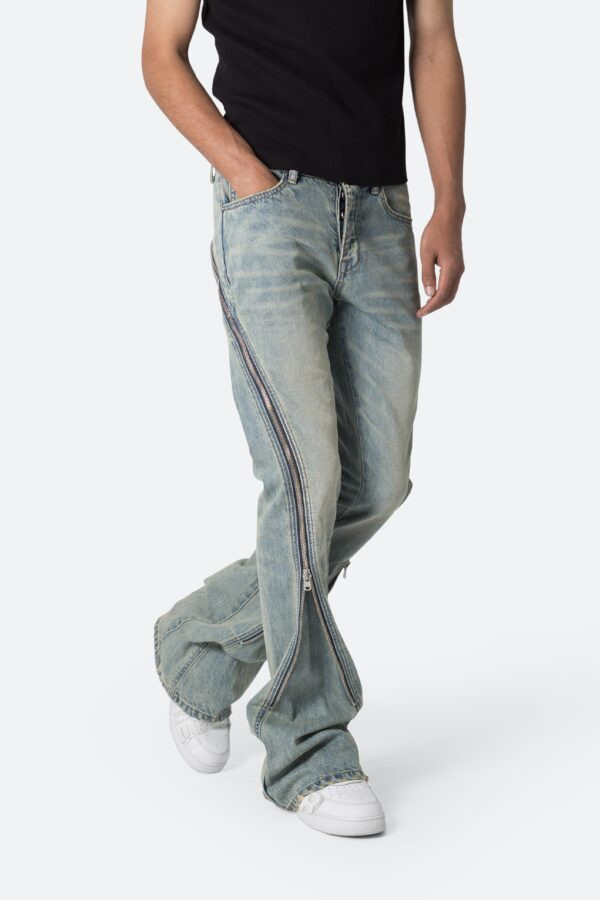 Европейско-американские модные – обзор и цена Men'S Fashion Grey Jeans