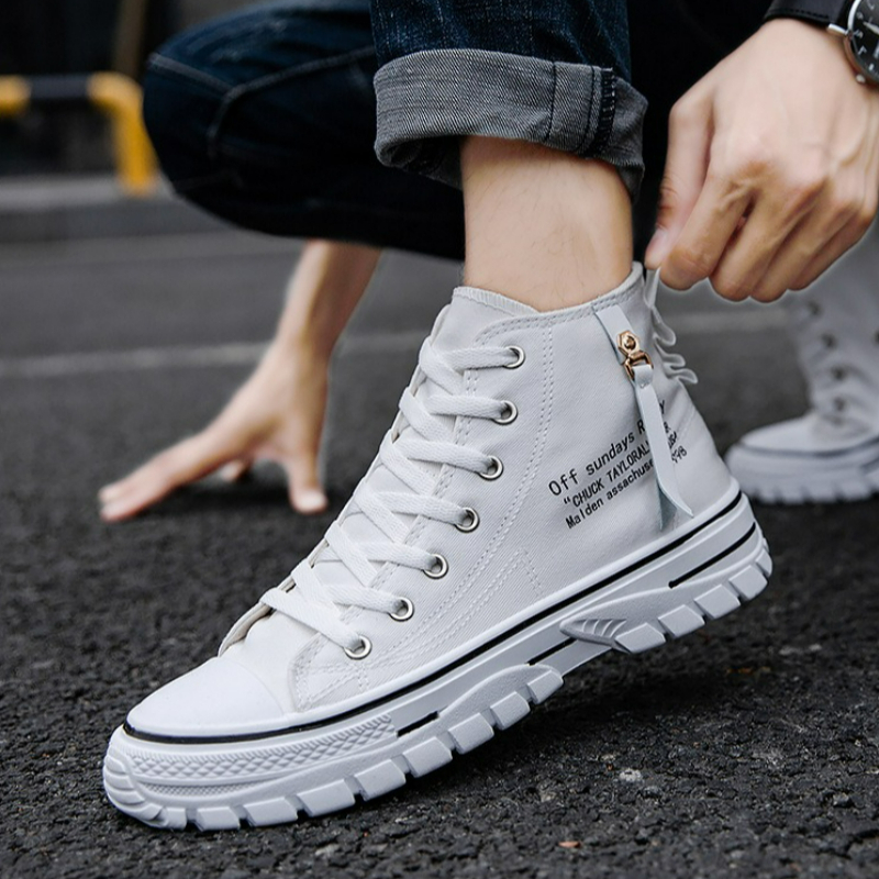 Мужские высокие кеды из канвас – обзор и цена Mens Fashion Trainers